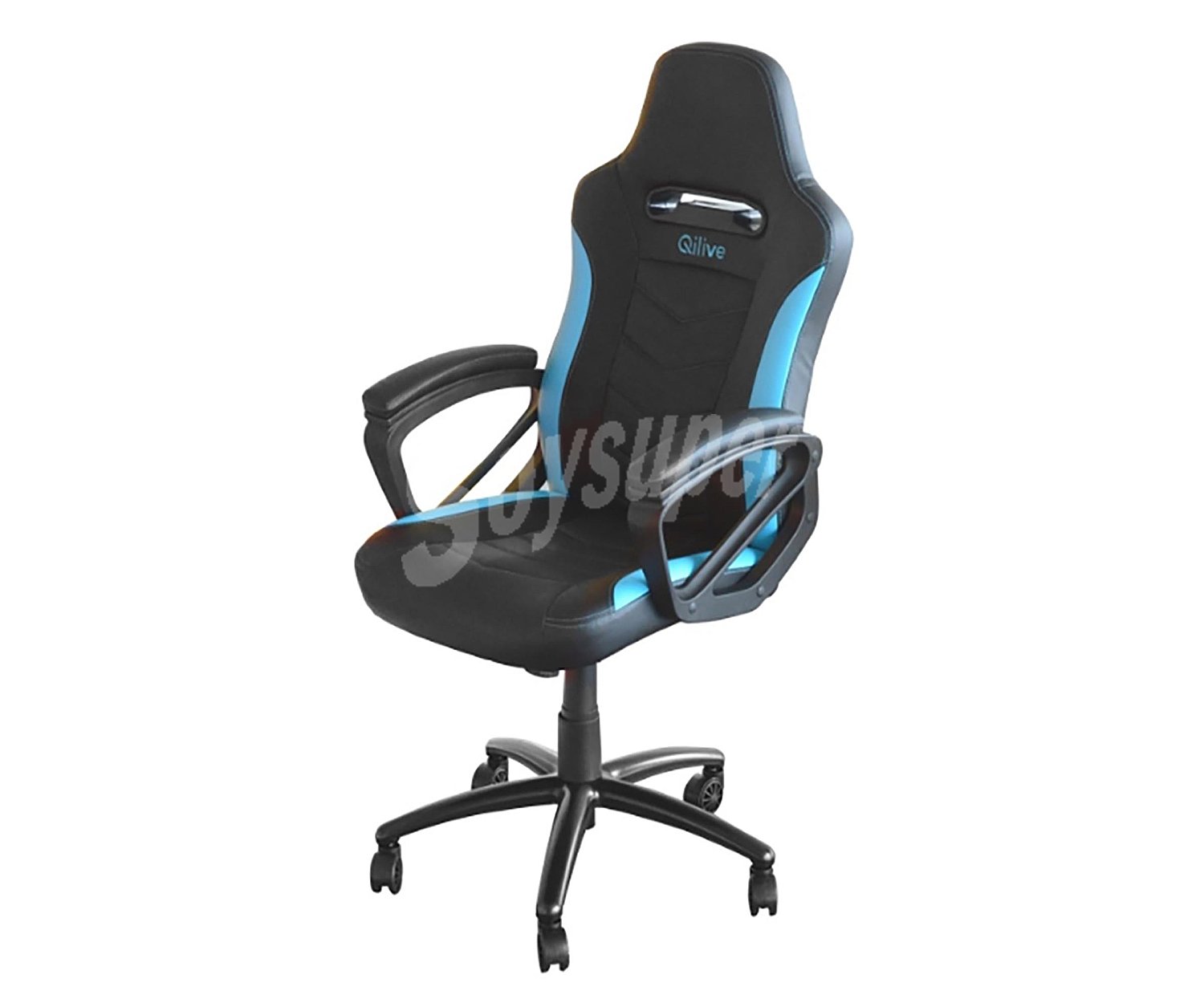 Silla gaming asiento basculante, regulación de altura Q.3436