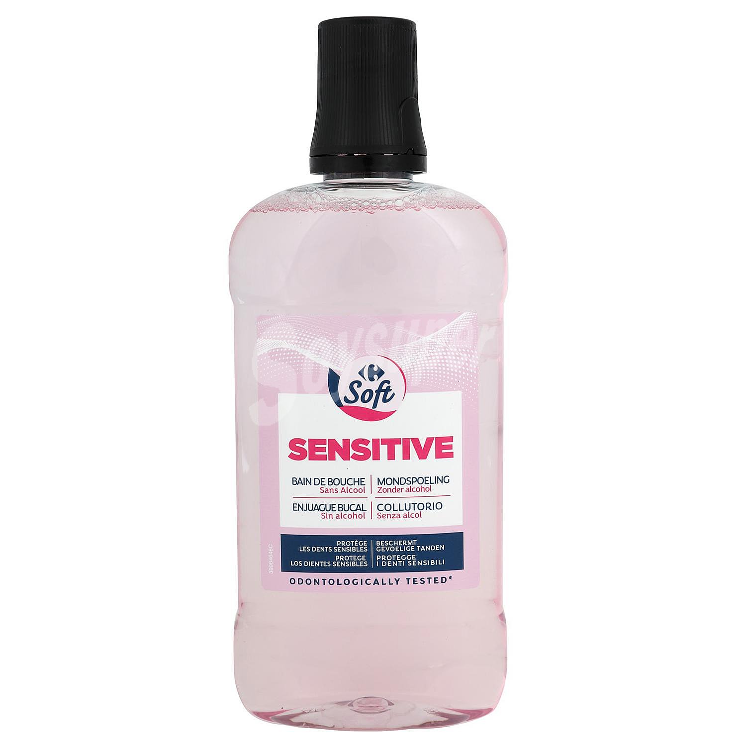 Enjuague bucal sensitive 0% alcohol Carrefour Soft