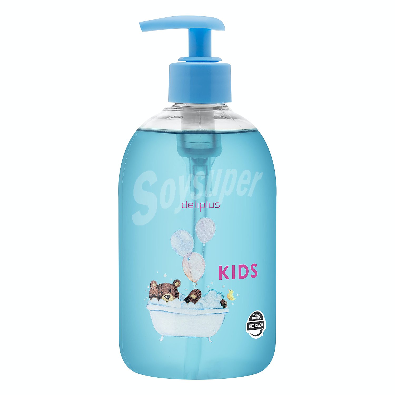 Jabon manos liquido niños kids dosificador