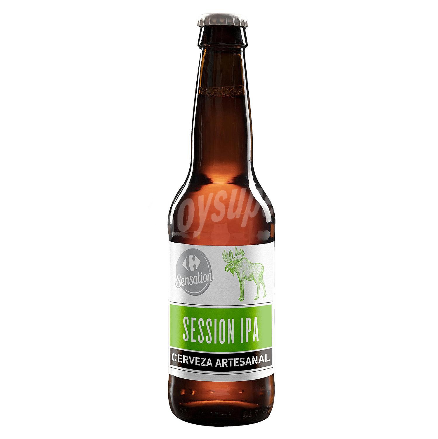 Cerveza artesana Carrefour Sensation Session IPA