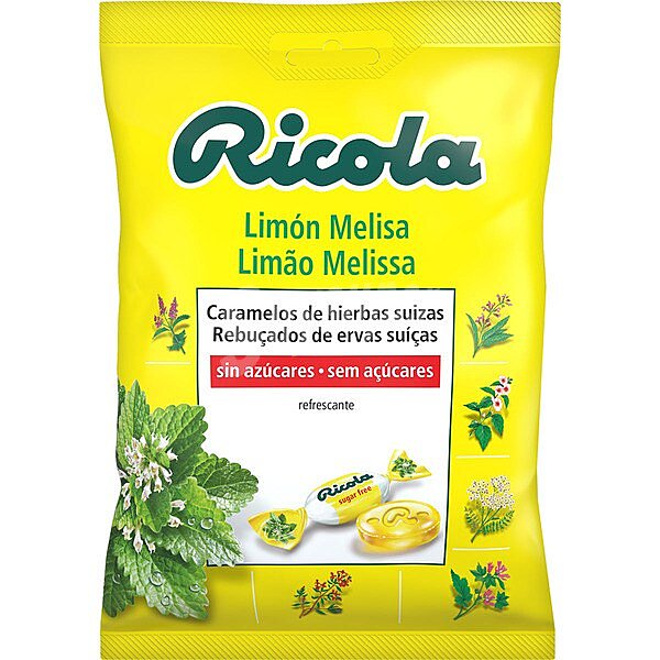 Caramelos de limón melisa