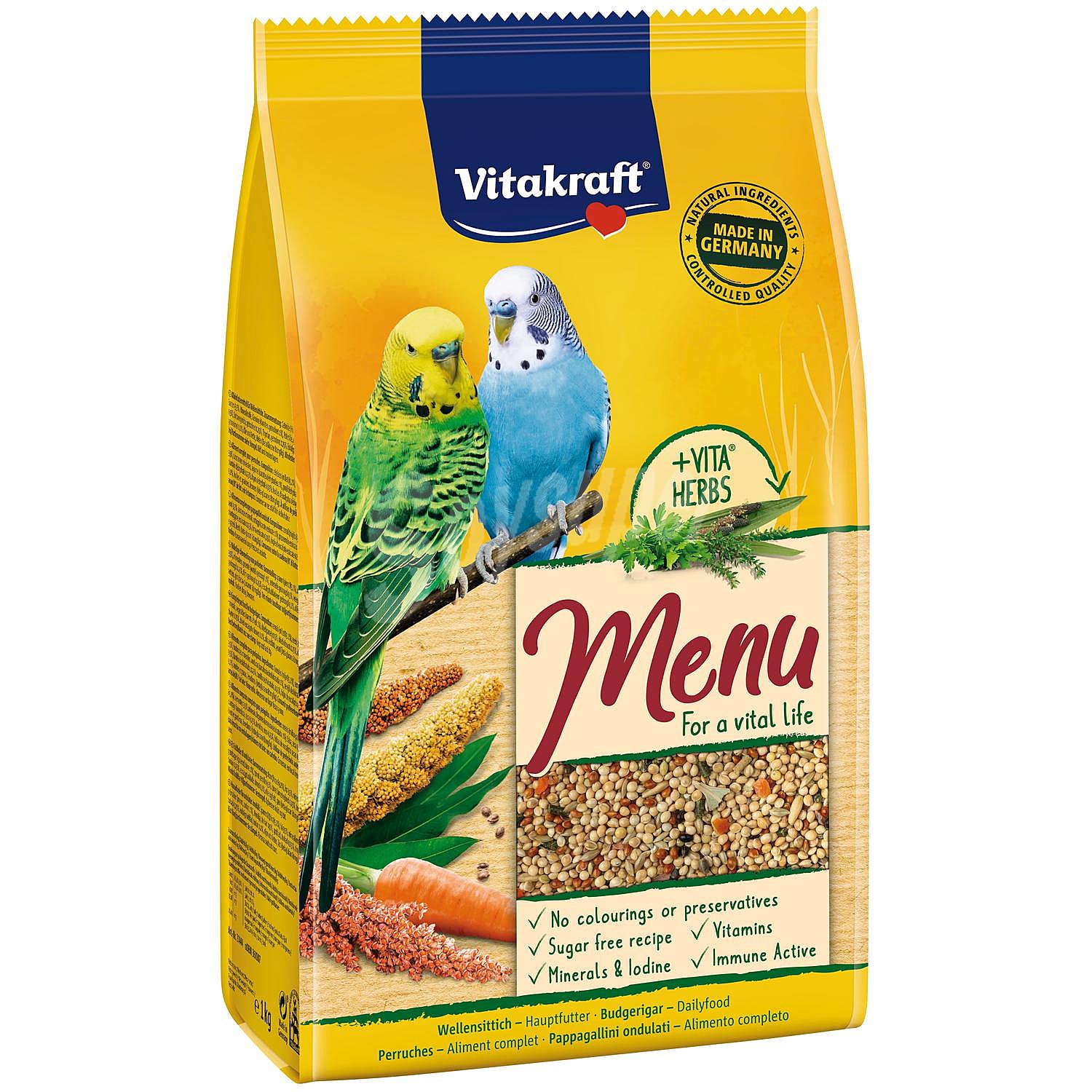 Menú premium para periquitos Vitakraft