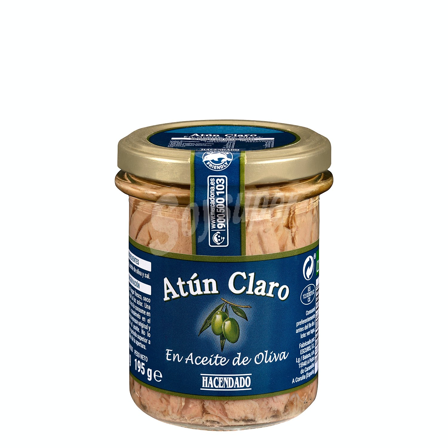 Atun claro en aceite oliva