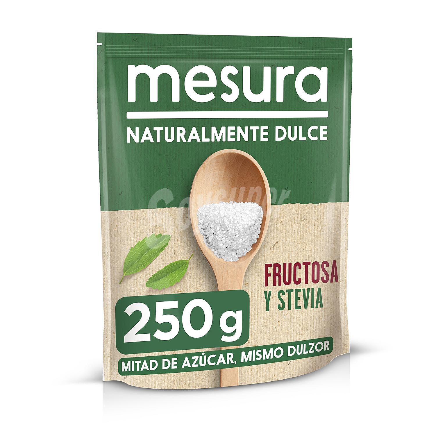 Edulcorante de fructosa con stevia