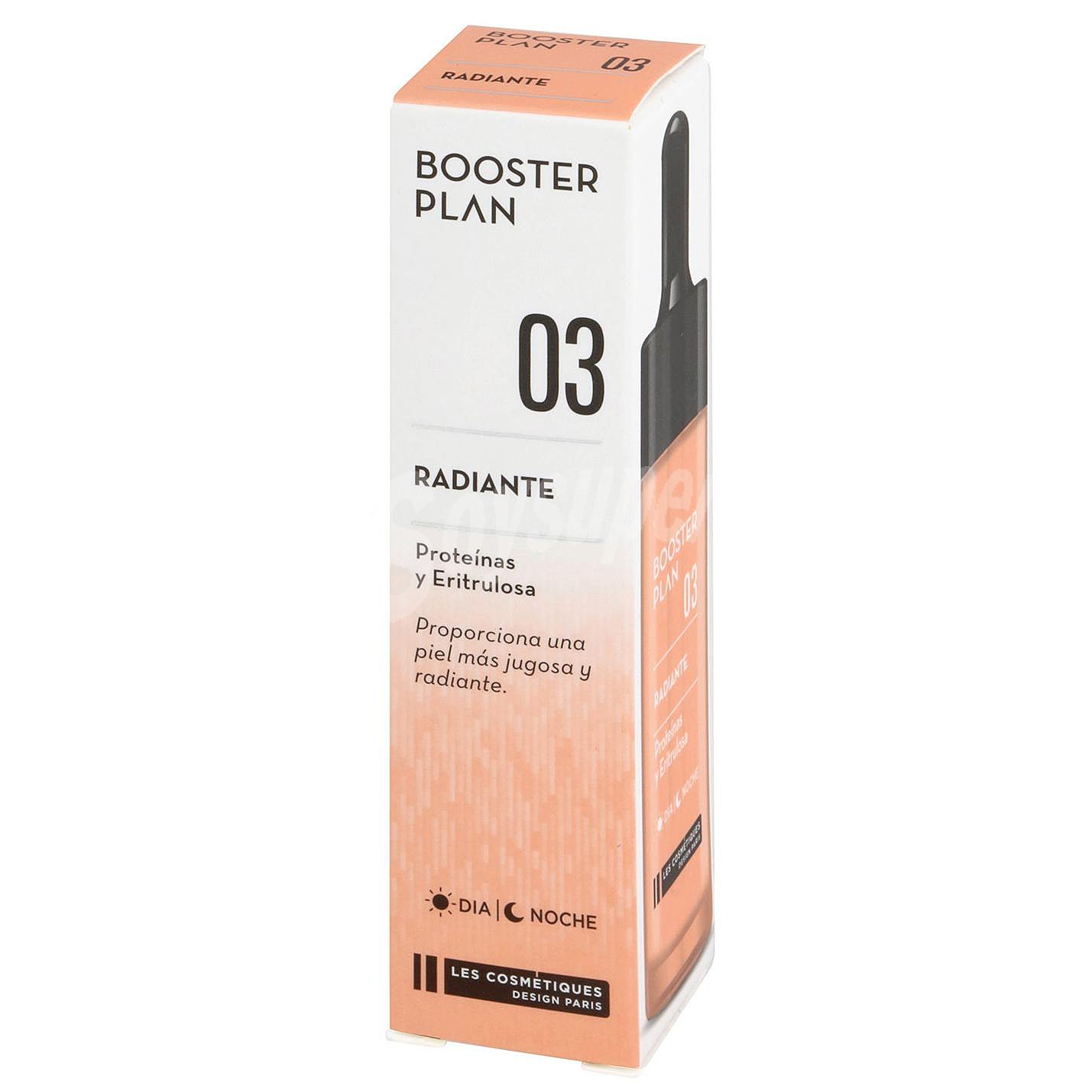 Booster 03 radiante proteínas y eritrulosa Les Cosmetiques Booster Plan