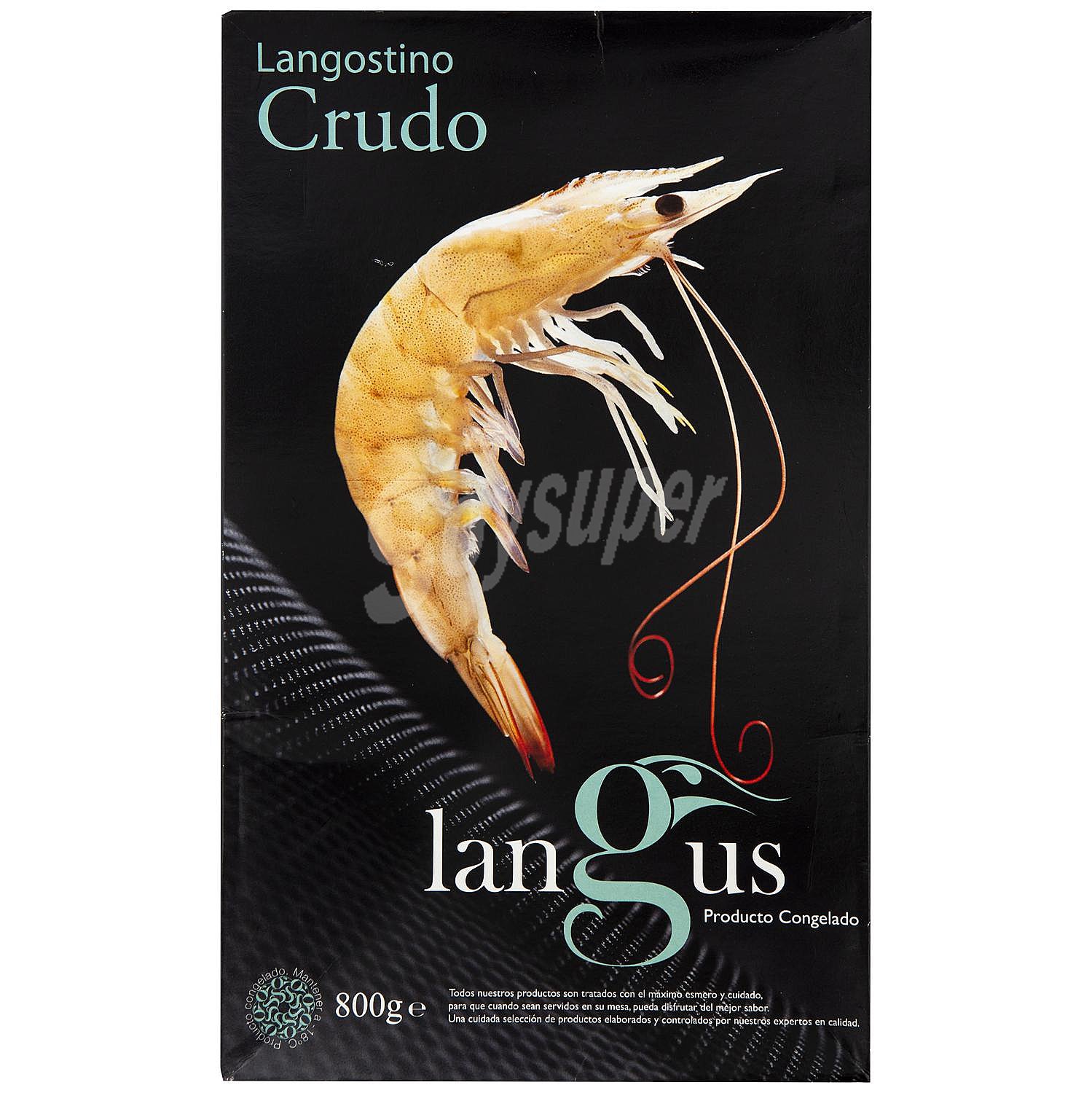 Langostino crudo congelado 32/48 Langus