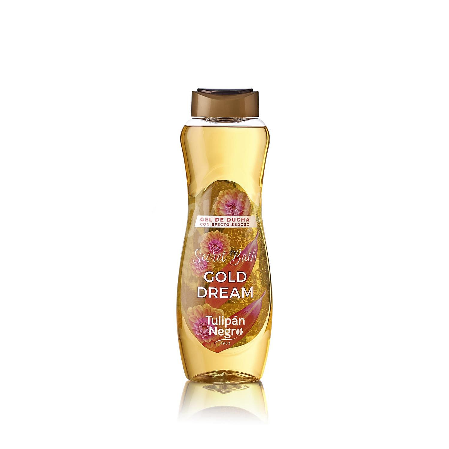 Gel de ducha con efecto sedoso Secret Bath Gold Dream Tulipán Negro