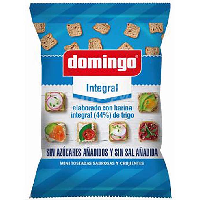 Mini tostadas integrales sin sal ni azúcares añadidos