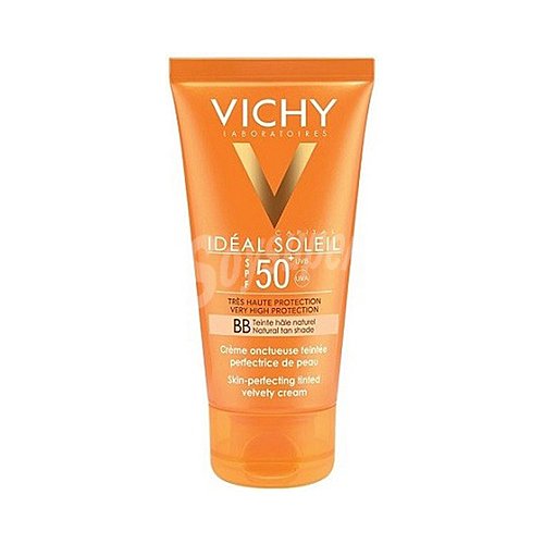 Vichy Crema solar tipo BB cream, con tacto seco y FPS 50+ (muy alto) vichy Idéal soleil