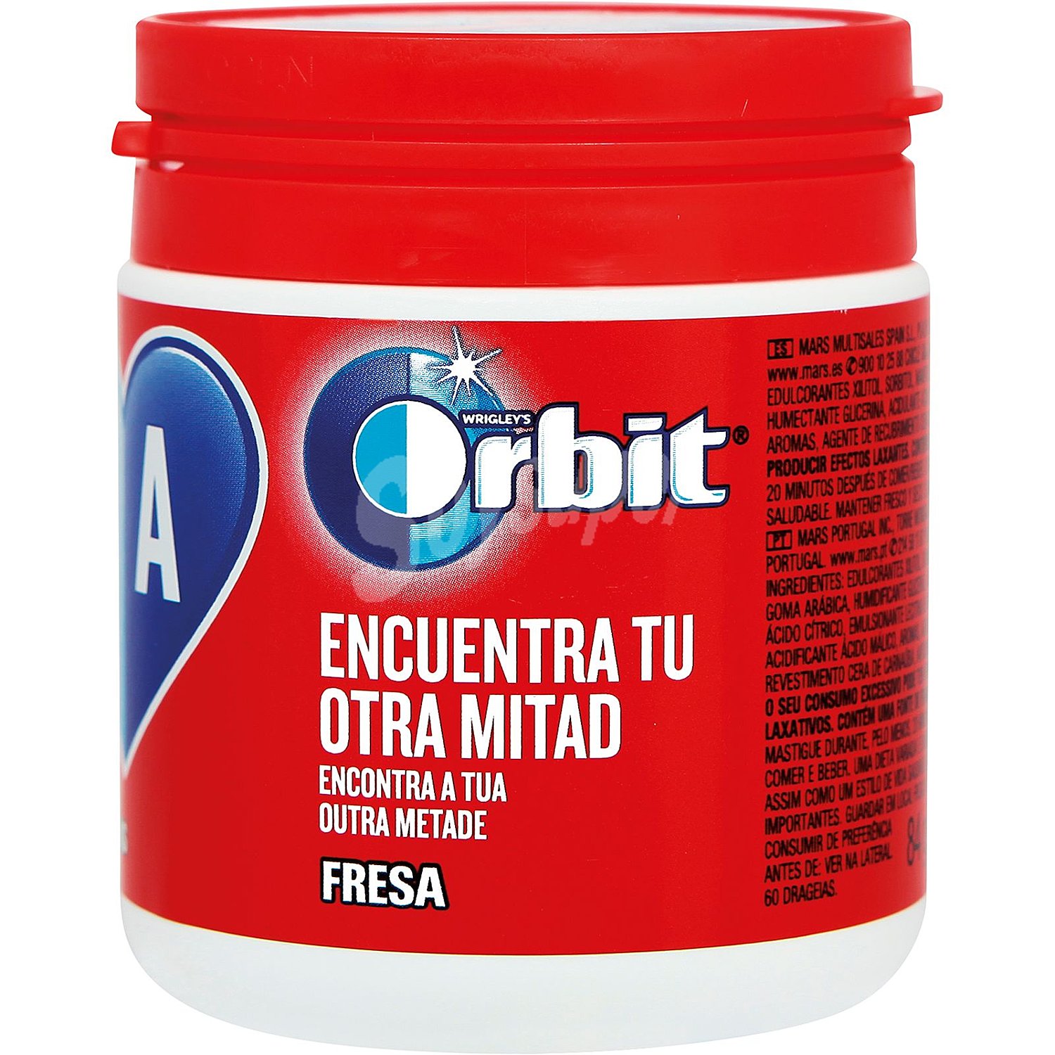 Chicles sabor fresa Orbit