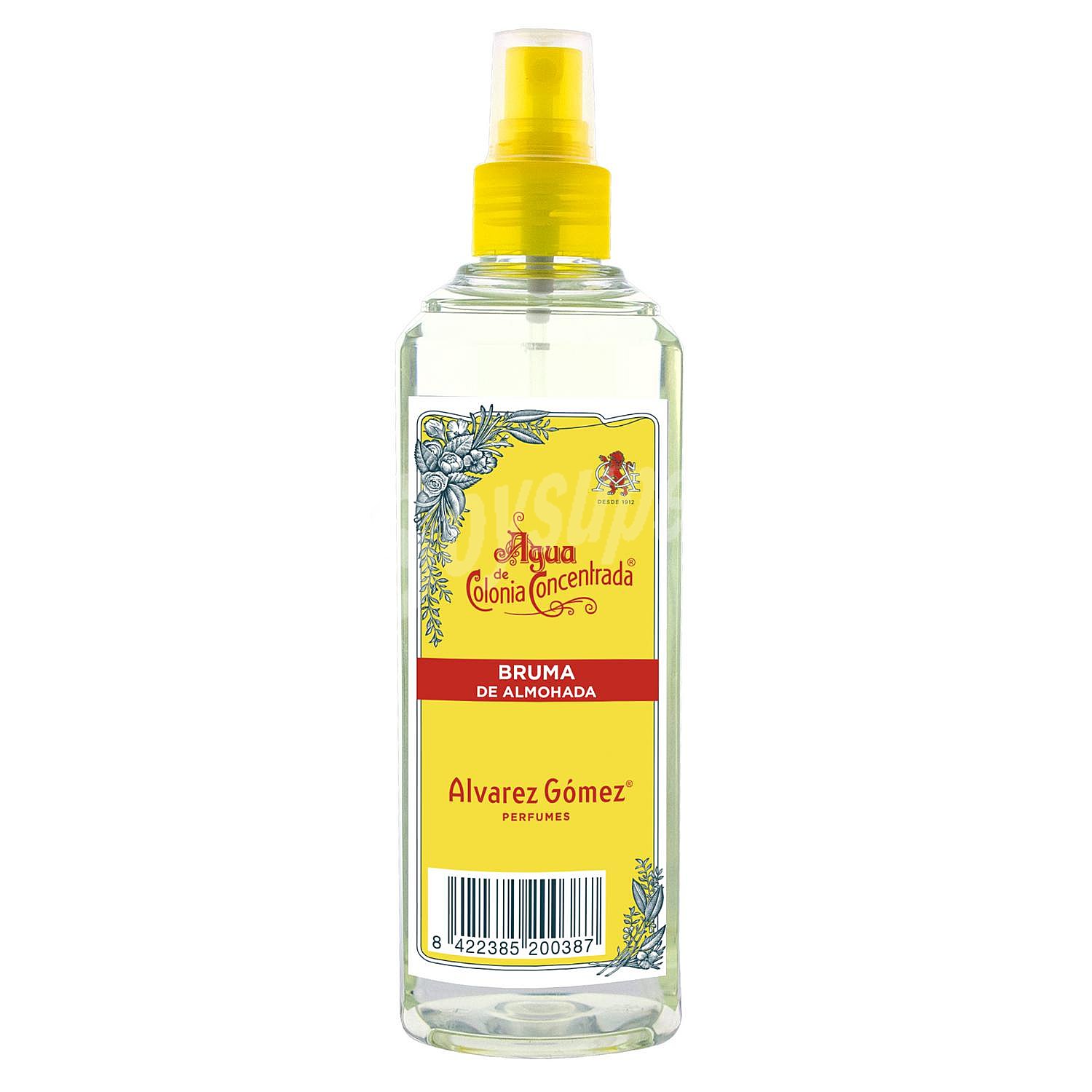 Agua de colonia Bruma de Almohada Álvarez Gómez