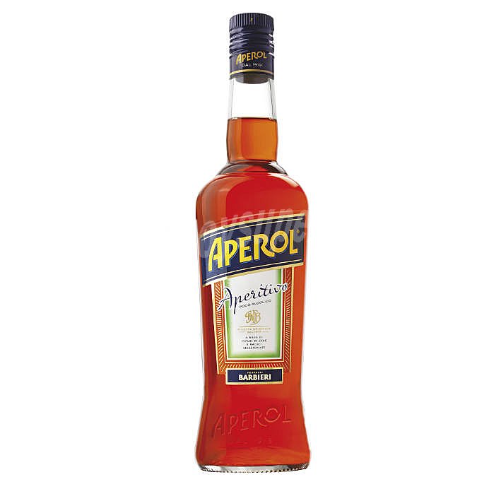 Aperol Bebida alcoholica de naranja amarga, ruibarbo, gentina y cinchona aperol