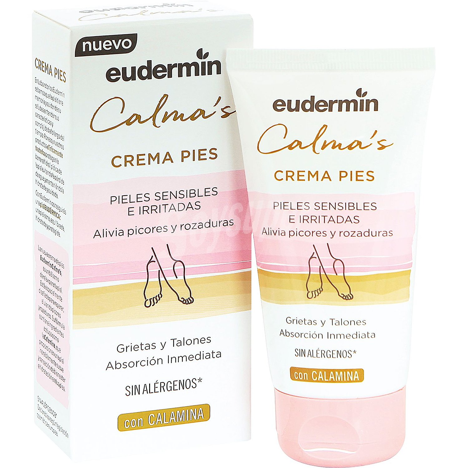 Crema para pies pieles sensibles e irritadas Calma's