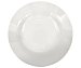 Plato hondo redondo de porcelana blanca, 20cm. actuel.