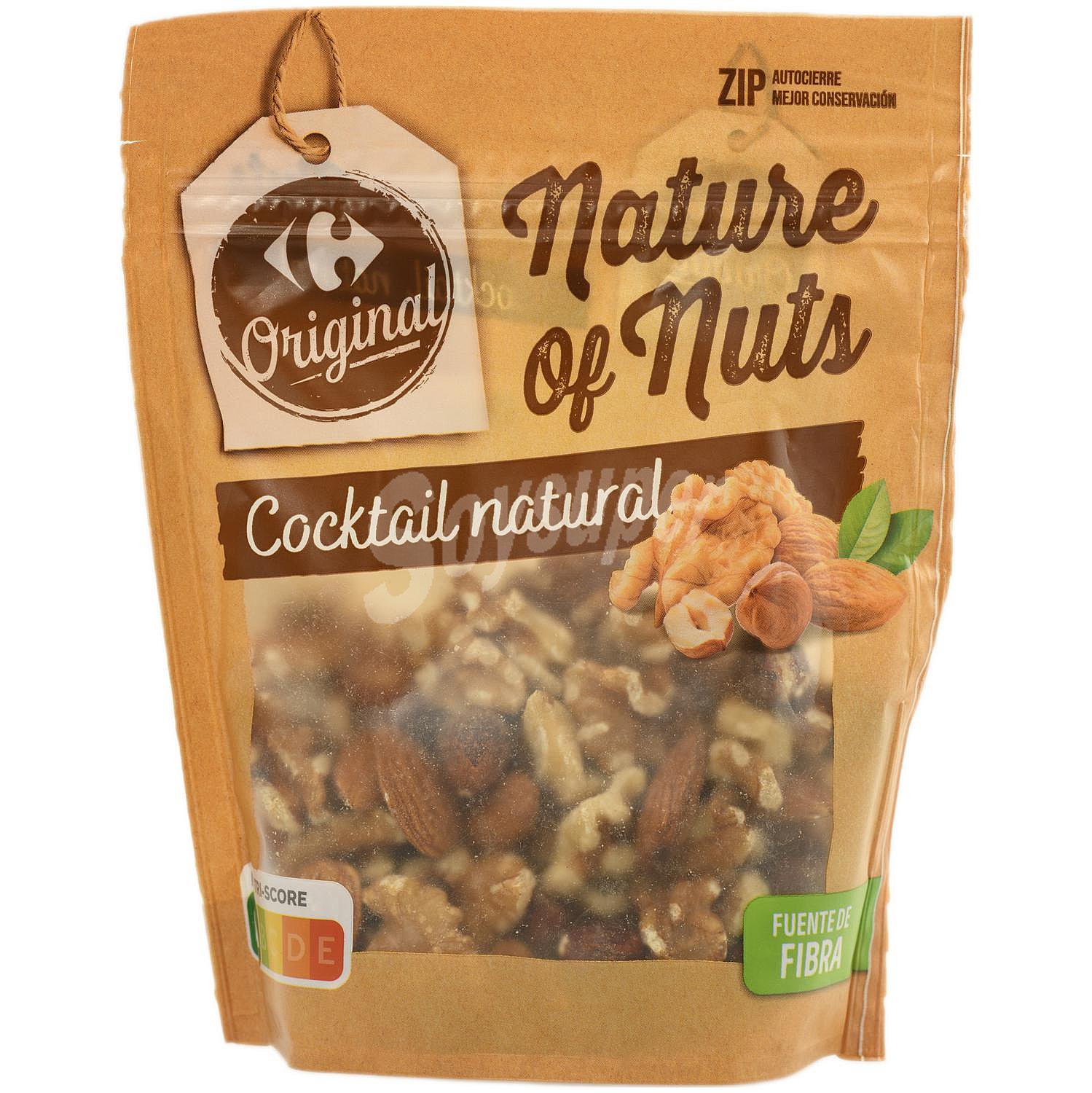 Cocktail de frutos secos al natural Original Carrefour