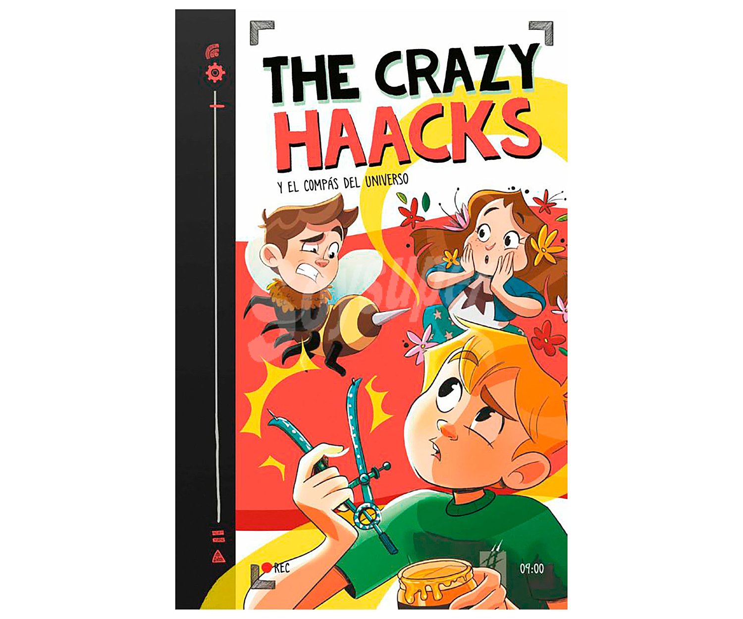 The Crazy Haacks 9: The Crazy Haacks y el compás del universo. Género: infantil. Editorial Montena.