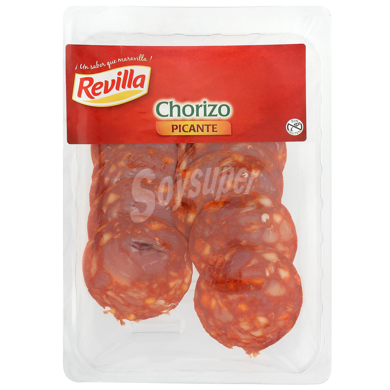 Chorizo picante en lonchas sin gluten