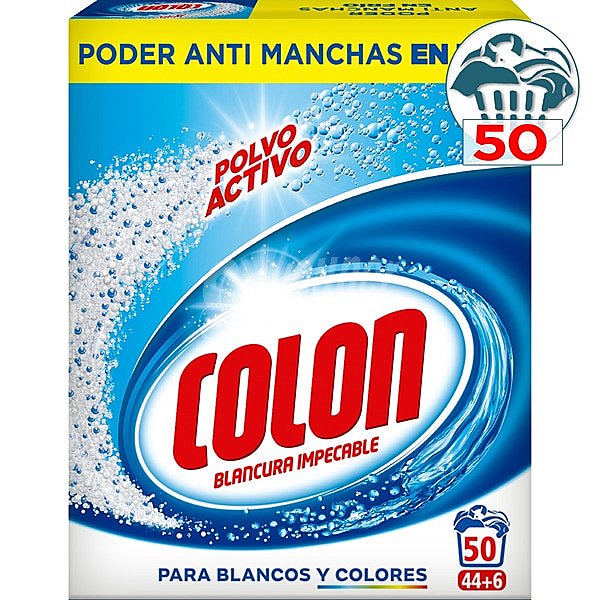 Detergente en polvo colon