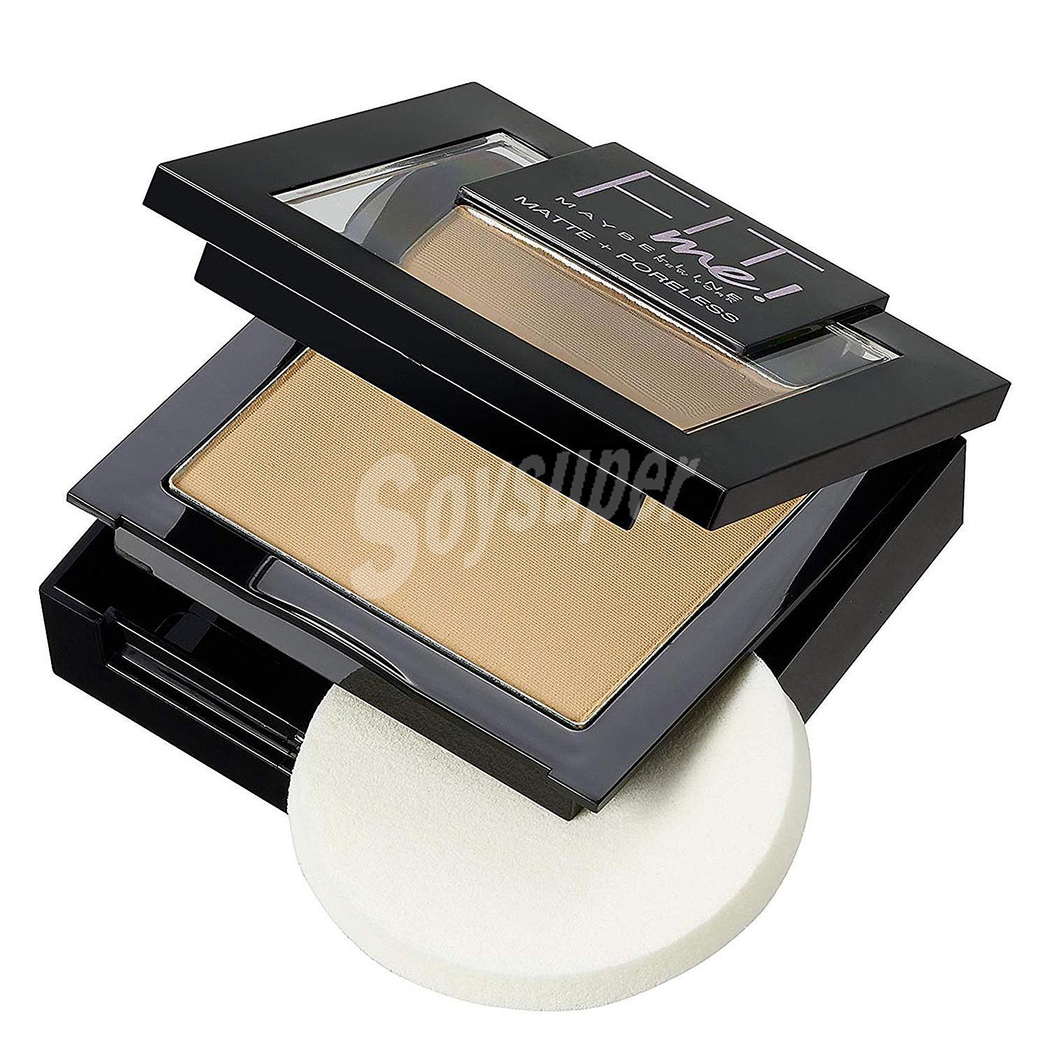 Polvos compactos matificantes FIT me! nº 250 Sun beige Maybelline