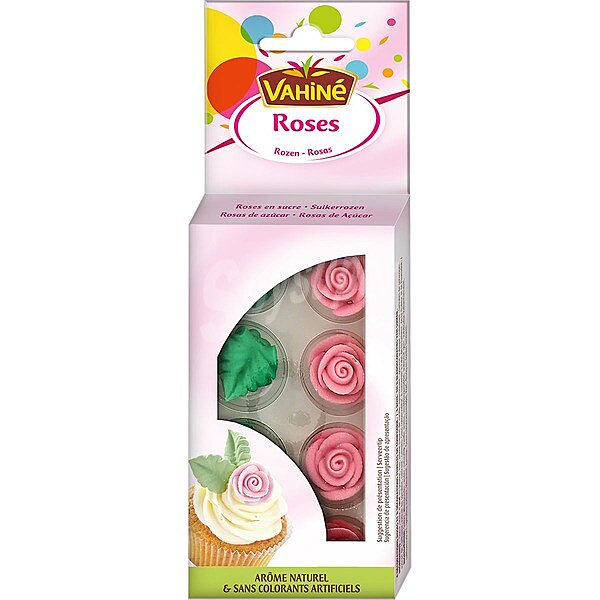 Rosas decorativas vahiné