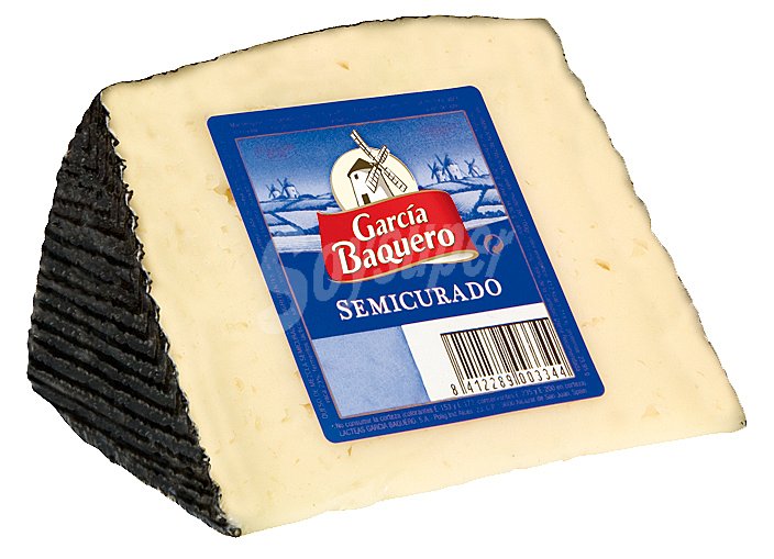 Queso semicurado García Baquero