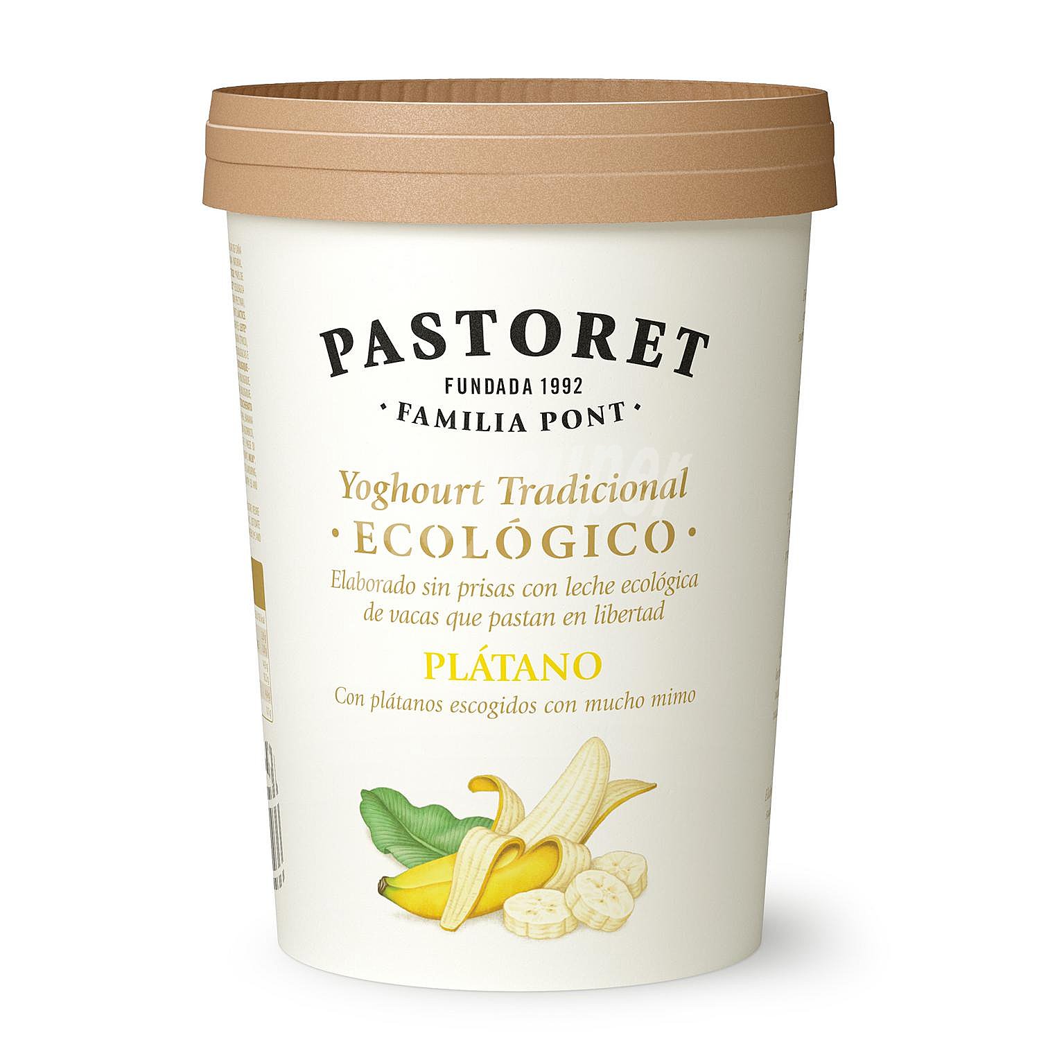 Yogur plàtano ecològico