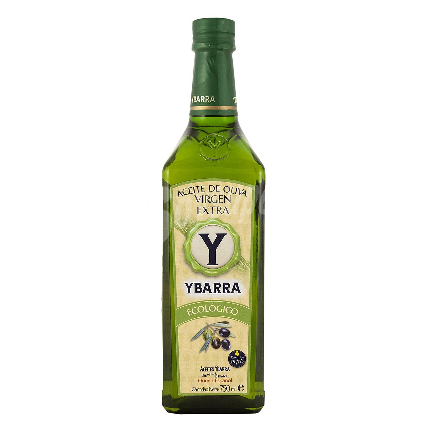 Aceite de oliva virgen extra ecológico Ybarra