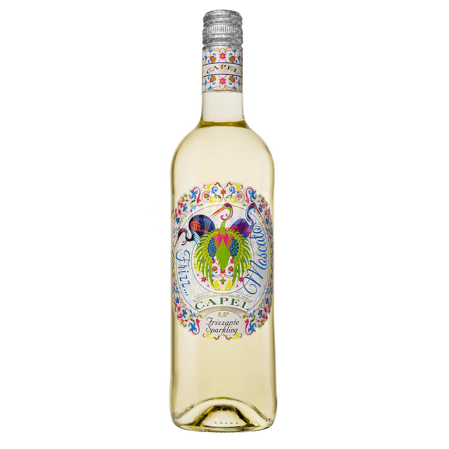 Vino Frizzante blanco Moscato Capel