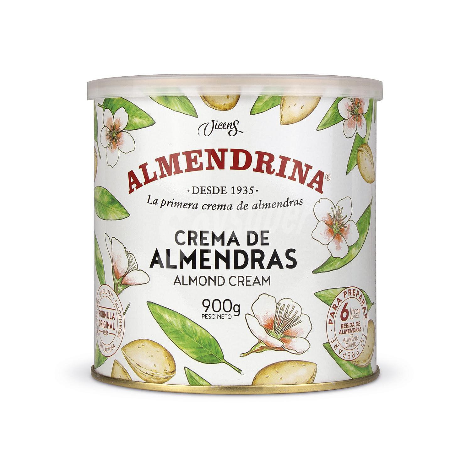 Crema de almendras