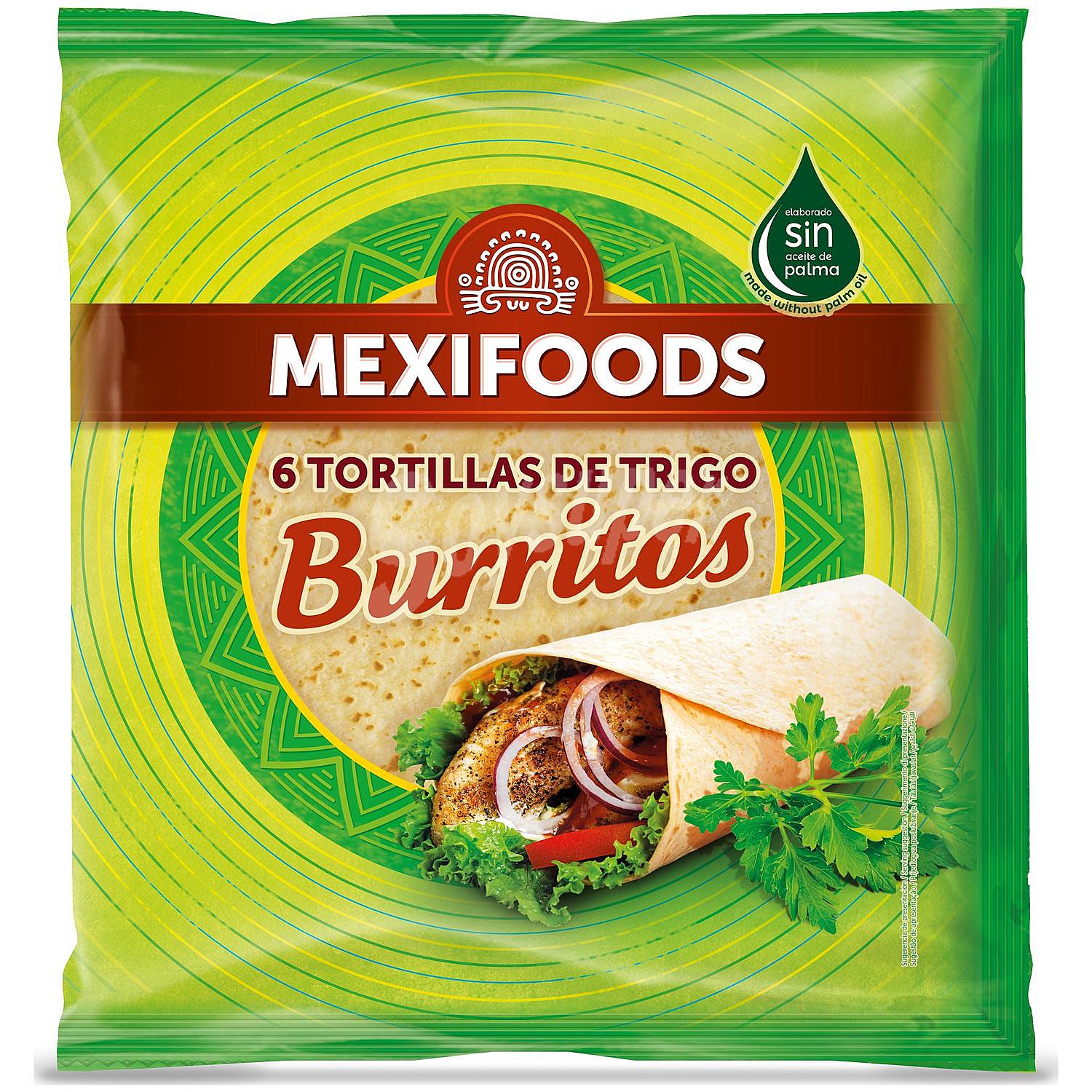 Tortillas de trigo wraps