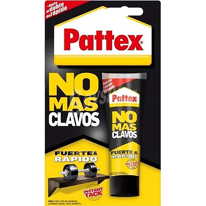 Adhesivo de montaje blanco pattex No Más Clavos Original