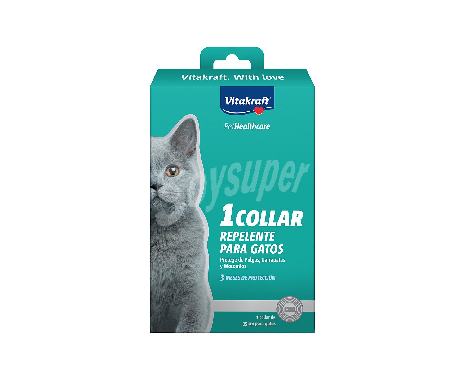 Vitakraft Collar repelente para gatos 35 cm vitakraft