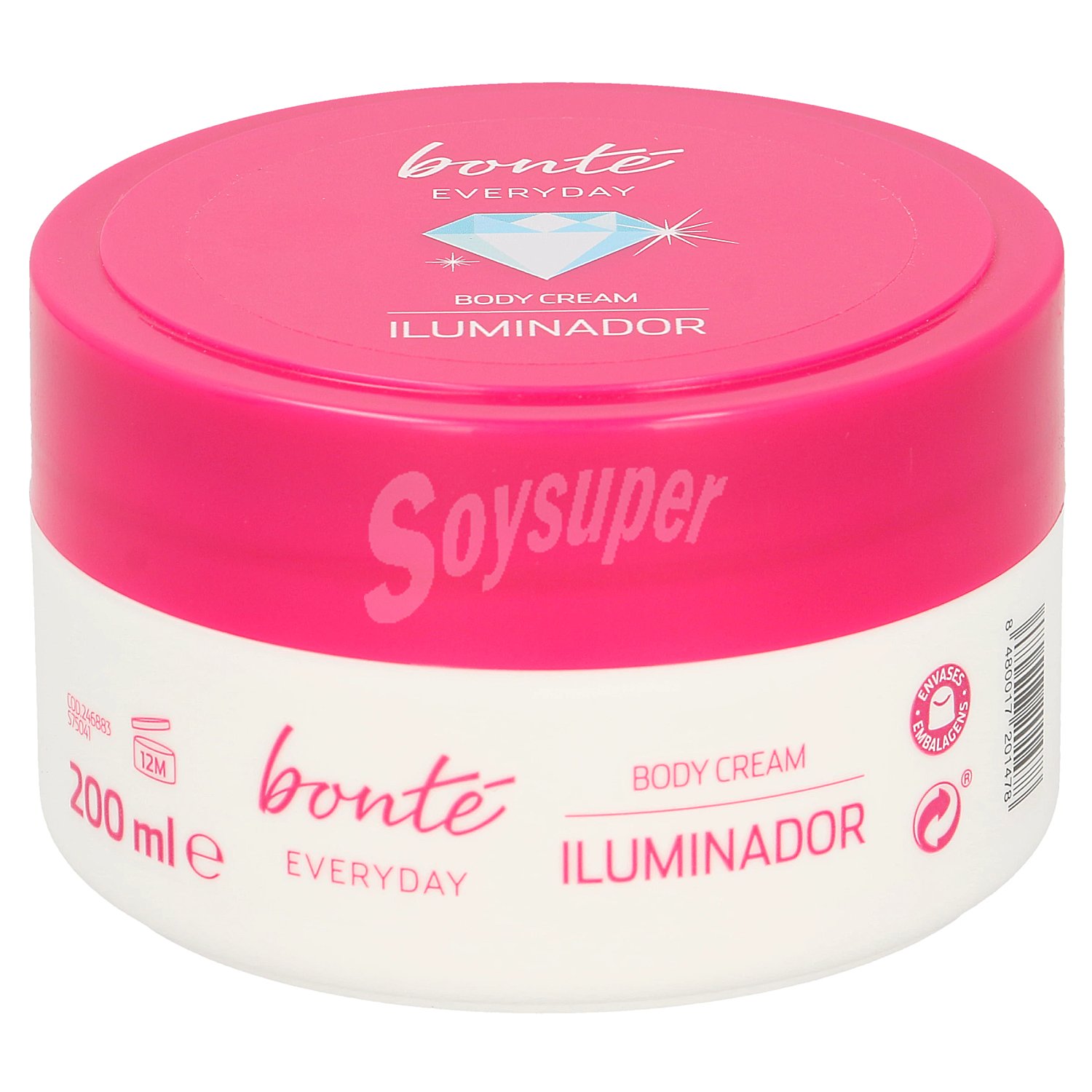 Crema corporal iluminadora Bonté Everyday