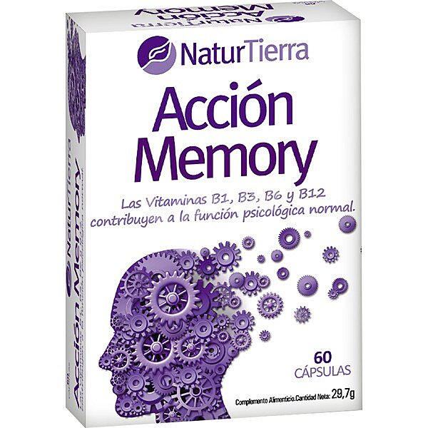 Acción Memory con vitaminas tipo B ápsulas