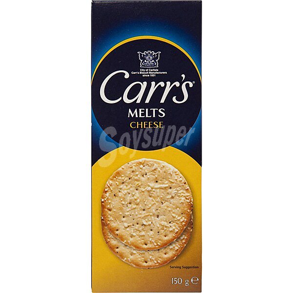 Galletas melts cheese carrs