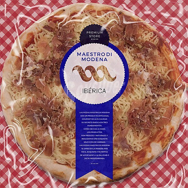 Ibérica Premium individual pizza de jamón serrano modena