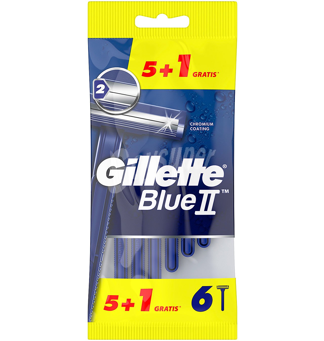 Maquinilla afeitar gillette blue ii