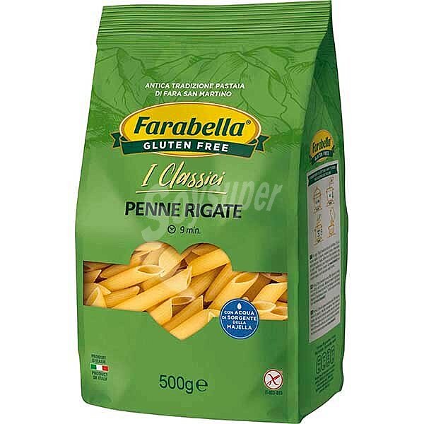 I Classici Penne Rigate sin gluten y sin lactosa