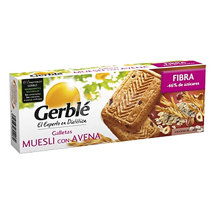 Galletas de muesli sin azúcar gerble