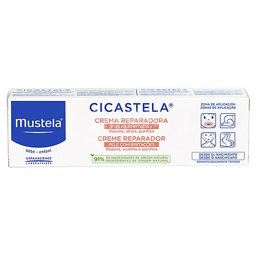 Mustela Crema con acción reparadora, aliviante y purificadora, para pieles irritadas mustela Cicastela