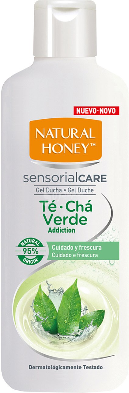 Gel de baño o ducha con extracto de té verde sensorial care