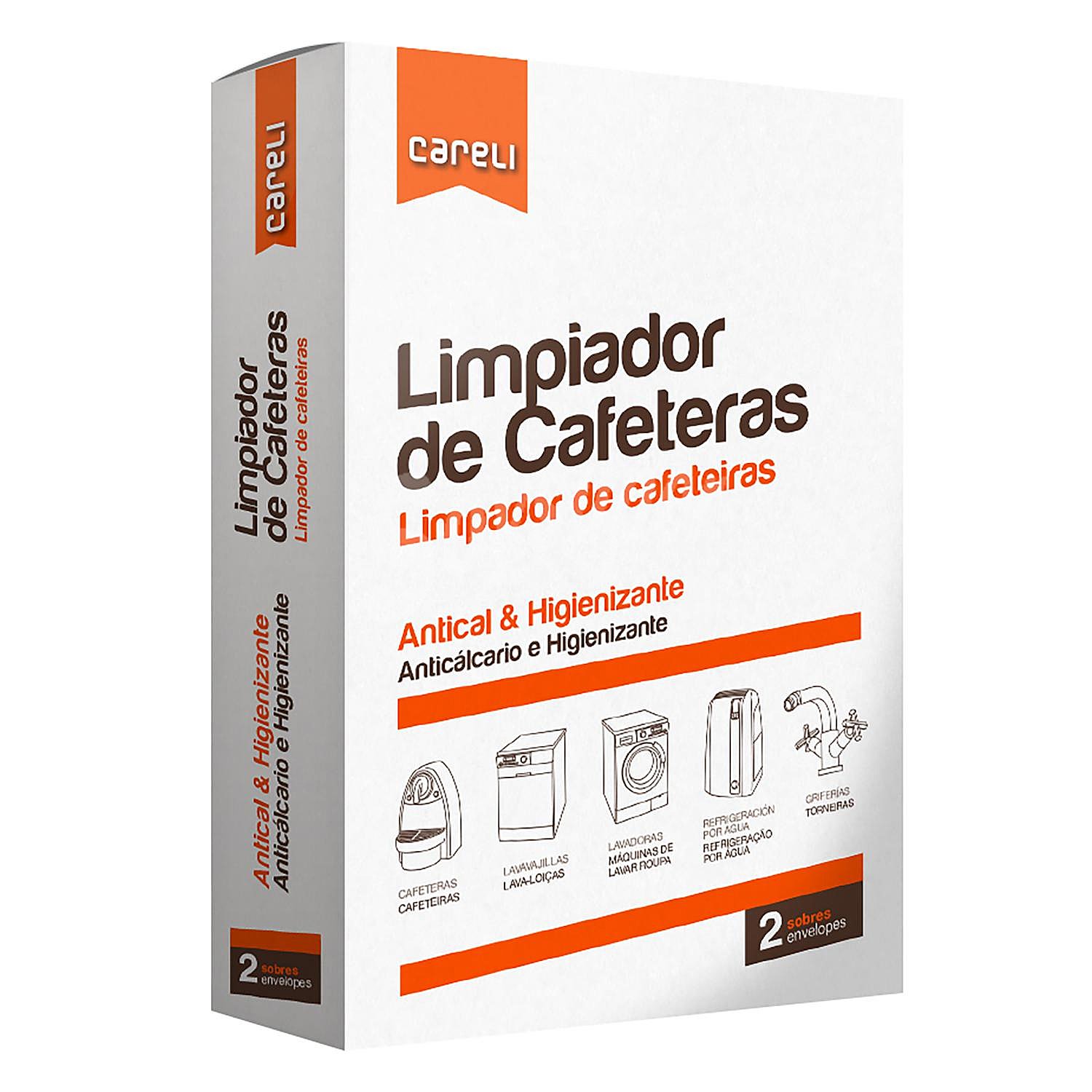 Limpiador antical e higienizante de cafeteras