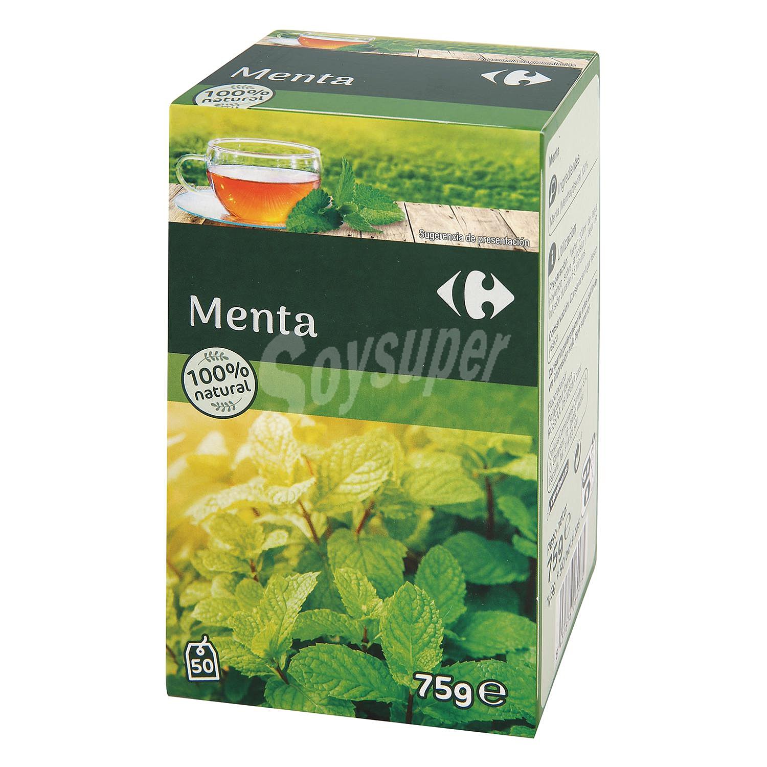 Menta en bolsitas Carrefour