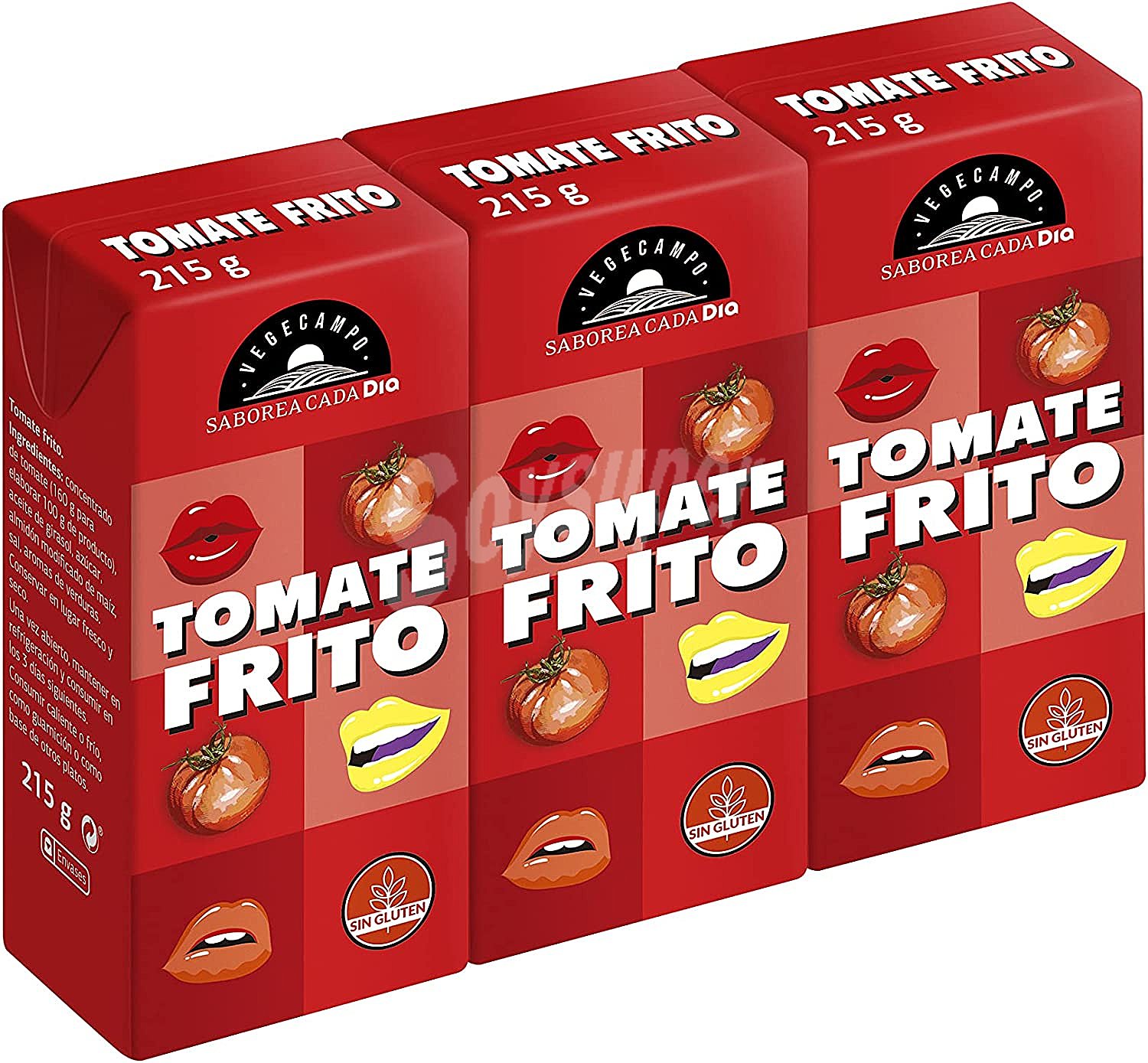 Tomate frito Vegecampo brik