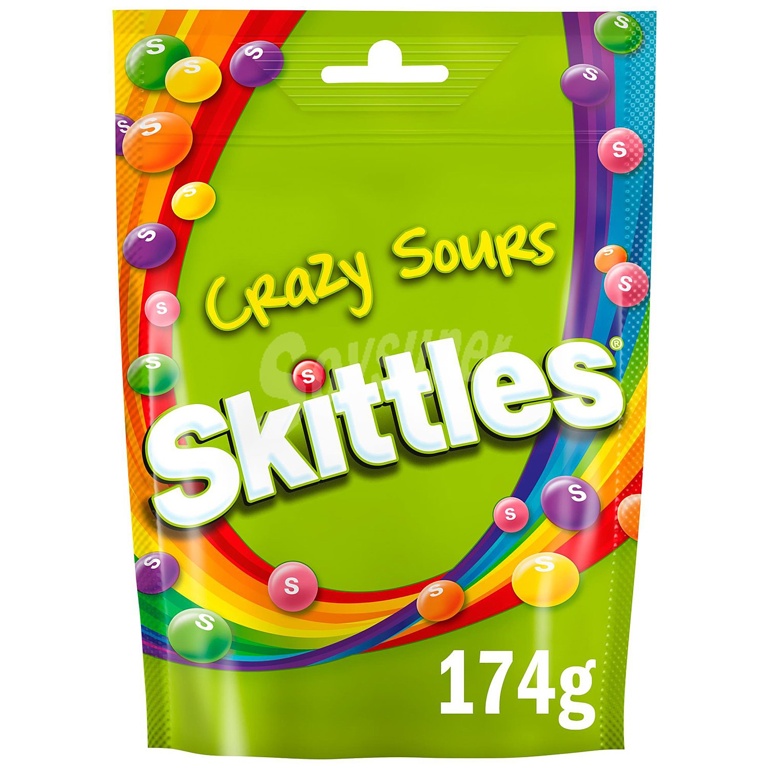 Caramelos masticables ácidos Skittles