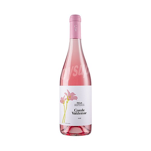 Conde valdemar Vino rosado con D.O. Ca. Rioja conde valdemar