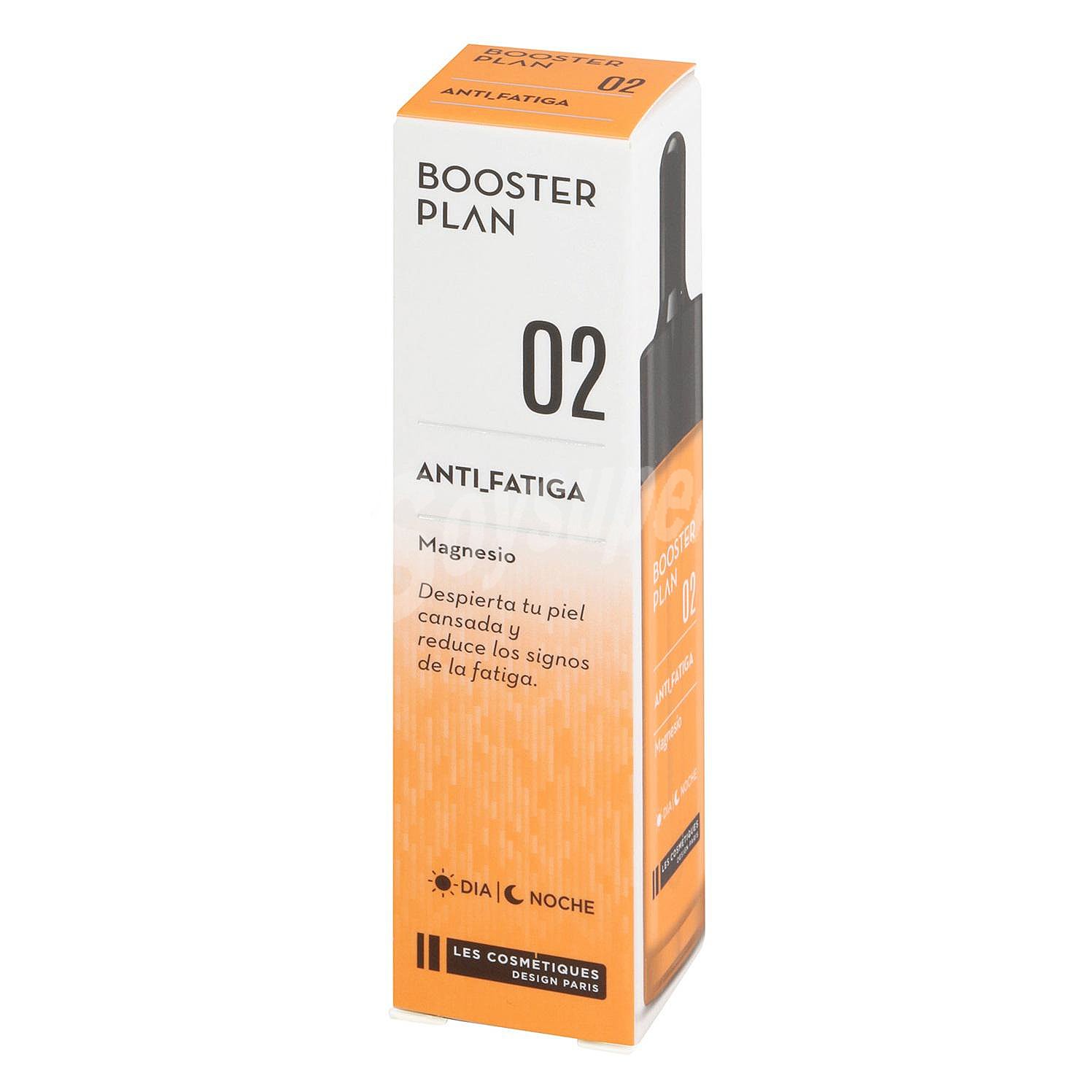 Booster 02 anti-fatiga magnesio Les Cosmetiques Booster Plan