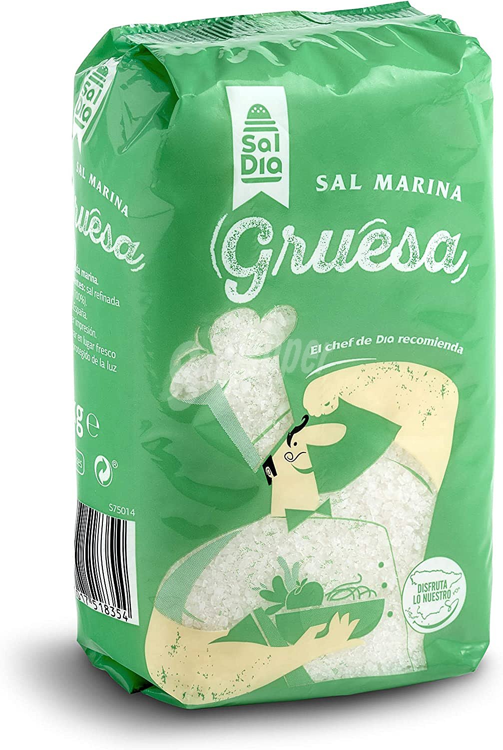 Sal marina gruesa Dia