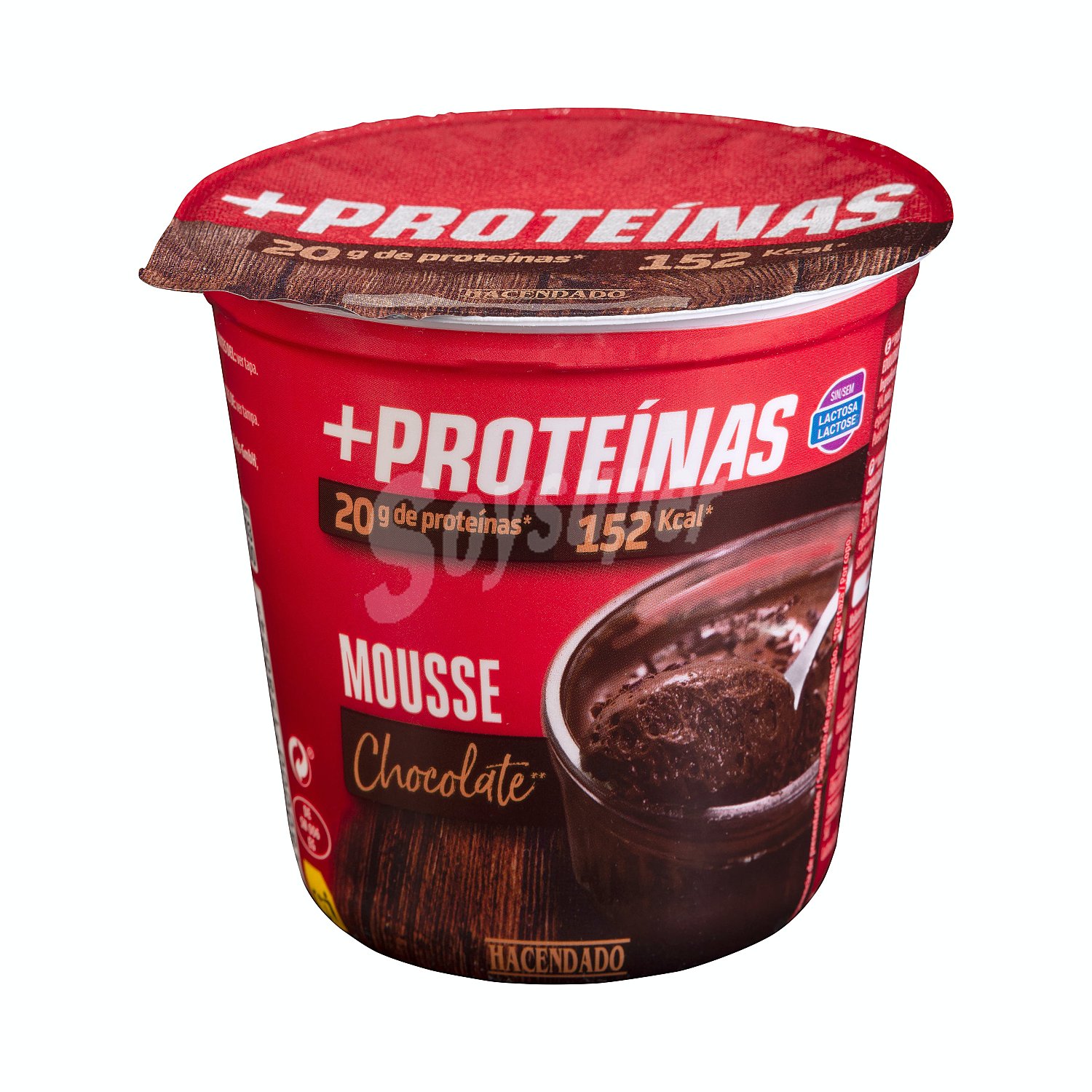 Postre lácteo mousse chocolate + proteÍnas