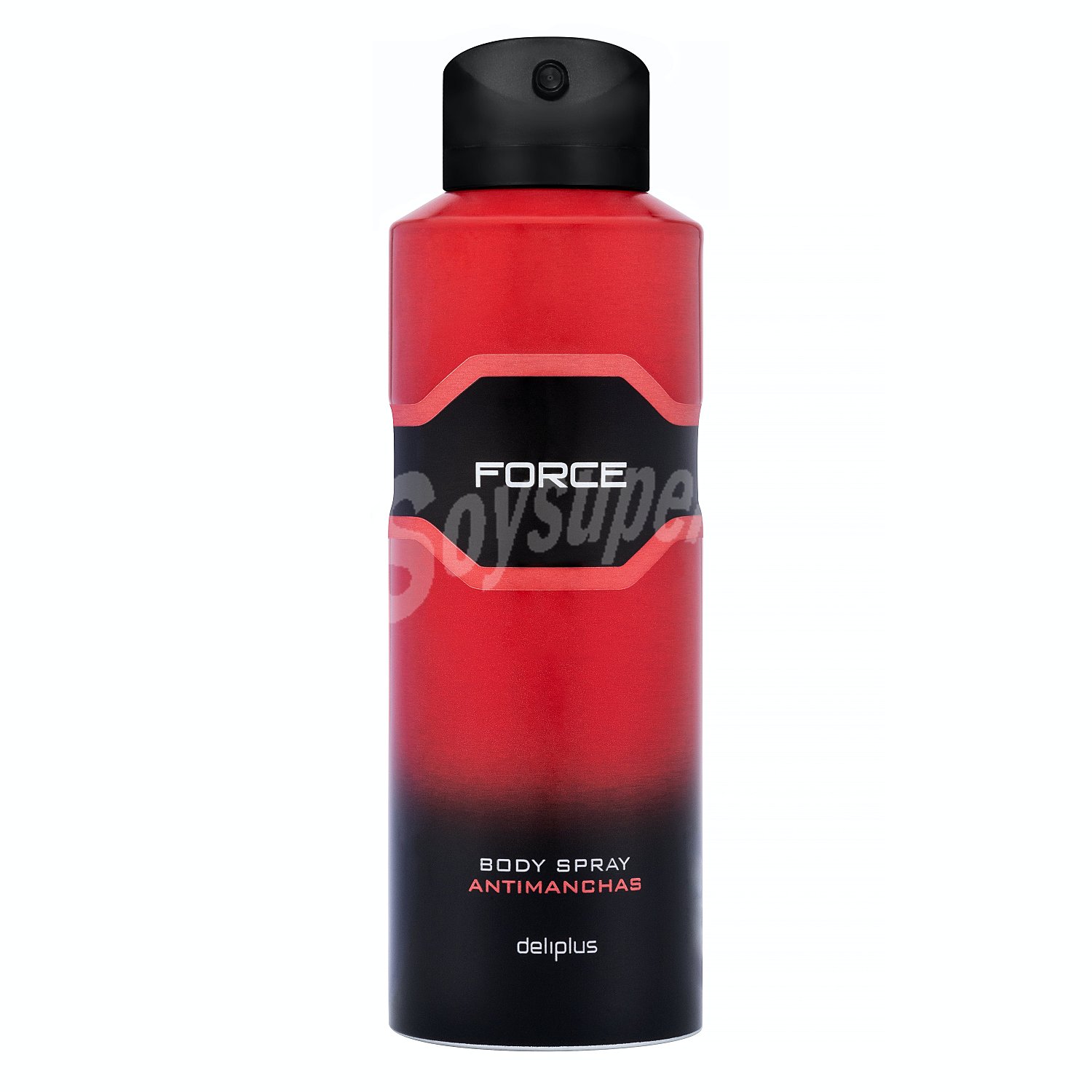 Desodorante body spray hombre perfume force antimanchas (rojo)